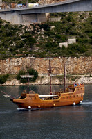 Wooden Boat in Dubrovnik